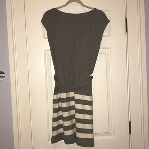 Gap Striped Sleeveless Cloth Dress